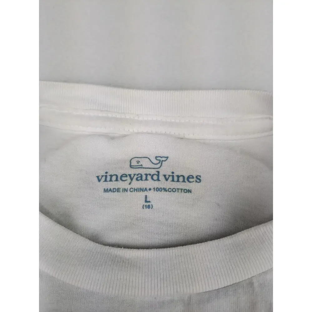 Vineyard Vines LS Hockey Shirt - Youth L (16)